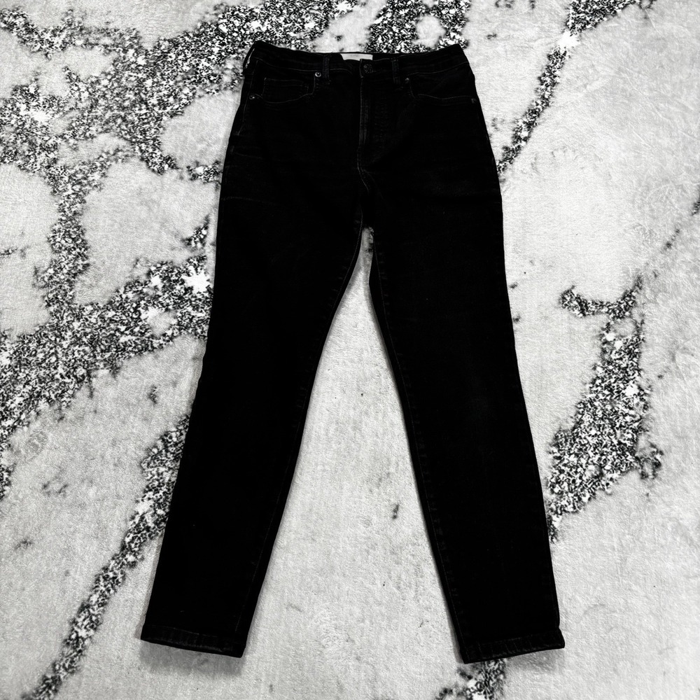 Everlane Womens Size 30 Black Denim Straight Leg Jeans Ankle Length 5-Pkt